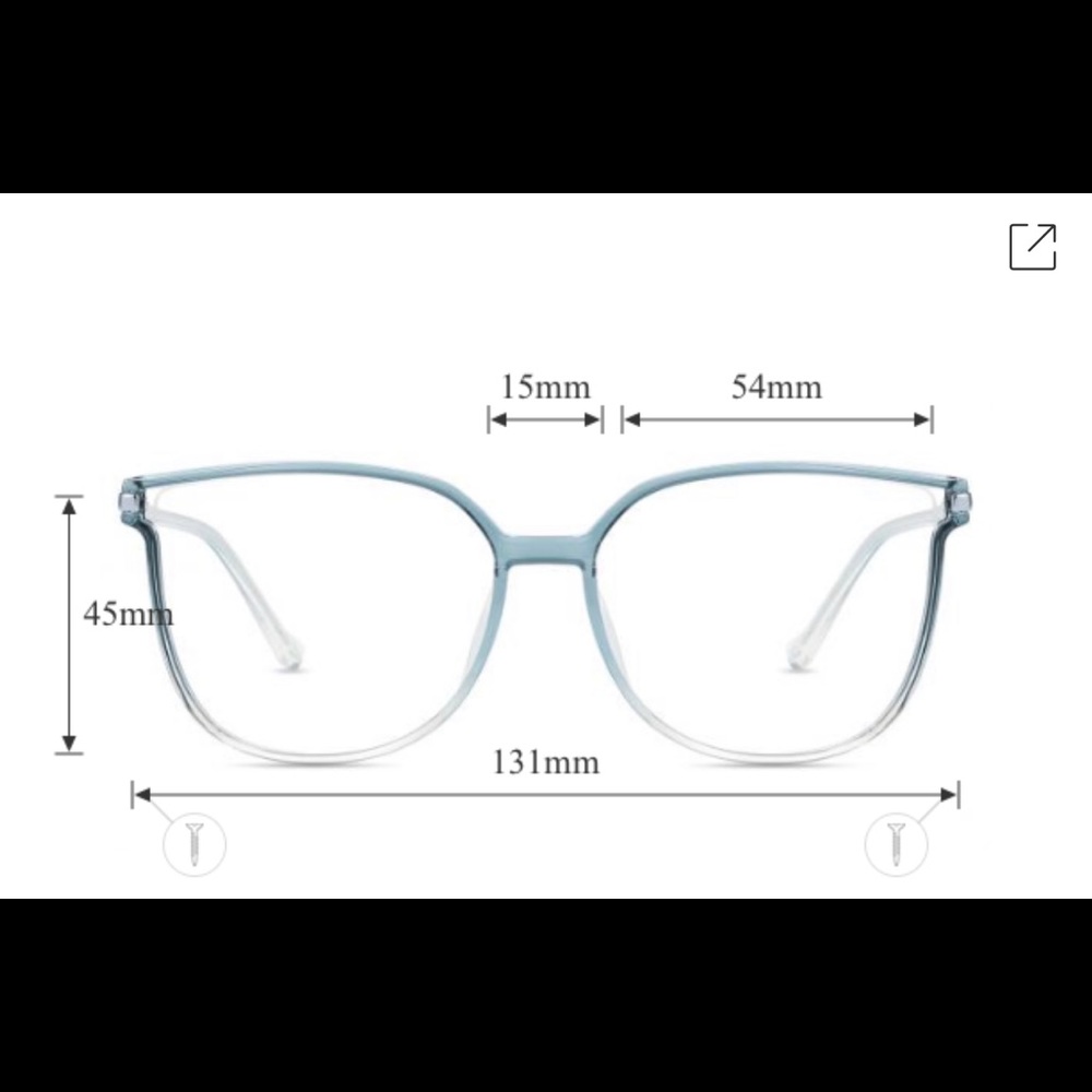 Eye glasses no Rx - Picture 4 of 7